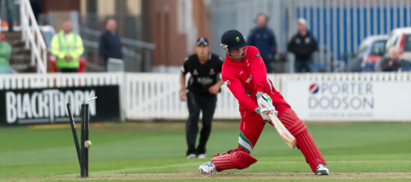 Bowled at Taunton – Wagg Falls to Kirby