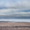 Solitary Ship on a Calm Sea