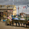 Harbour Seats in Summer Light