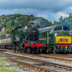 Steam and Diesel at Minehead