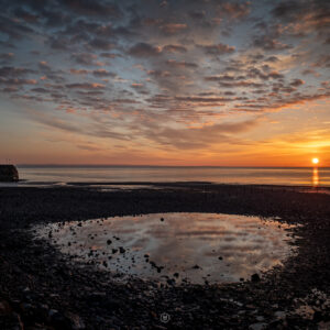 Low Tide Sunrise, Minehead Beach