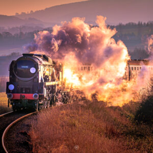 Braunton’s Dawn: Steam and Fire on the West Somerset Railway