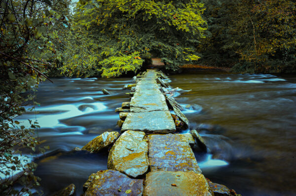 Tarr Steps: Ancient Stone Path Over Exmoor’s Whispering River