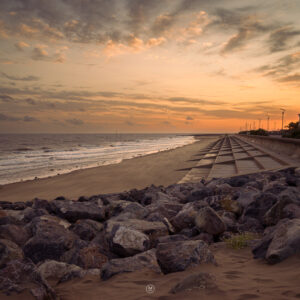 Sunset Serenity at Minehead Shore