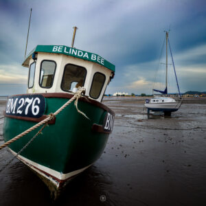 Belinda Bee at Dawn: A Quiet Morning in Minehead Harbour